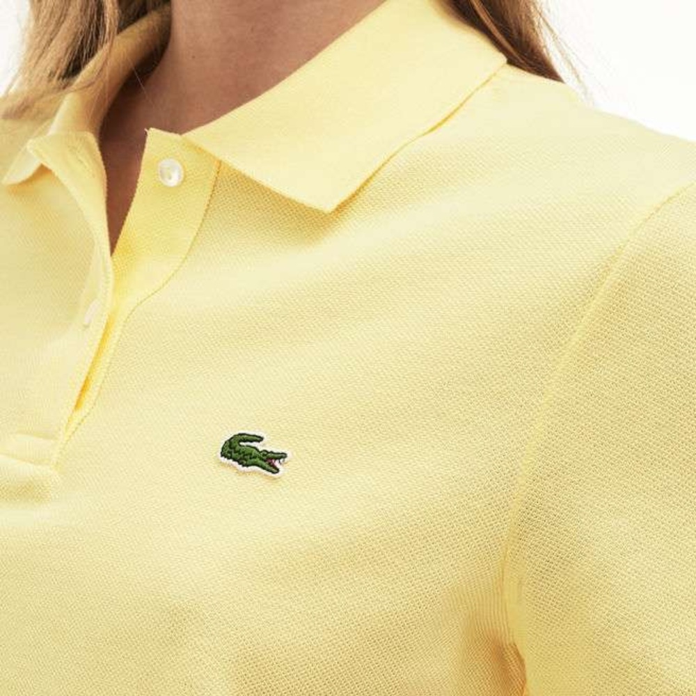 NWOT Canary Yellow ShortSleeve Womens Polo Lacoste
